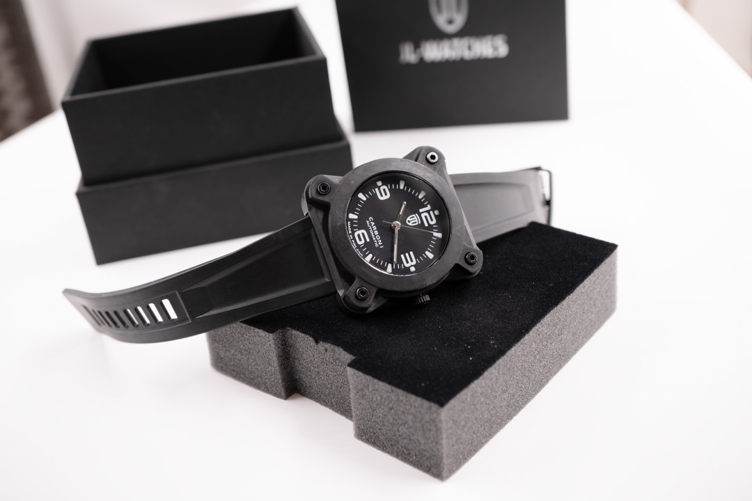 CARBON I - automatic - Rubber 25mm